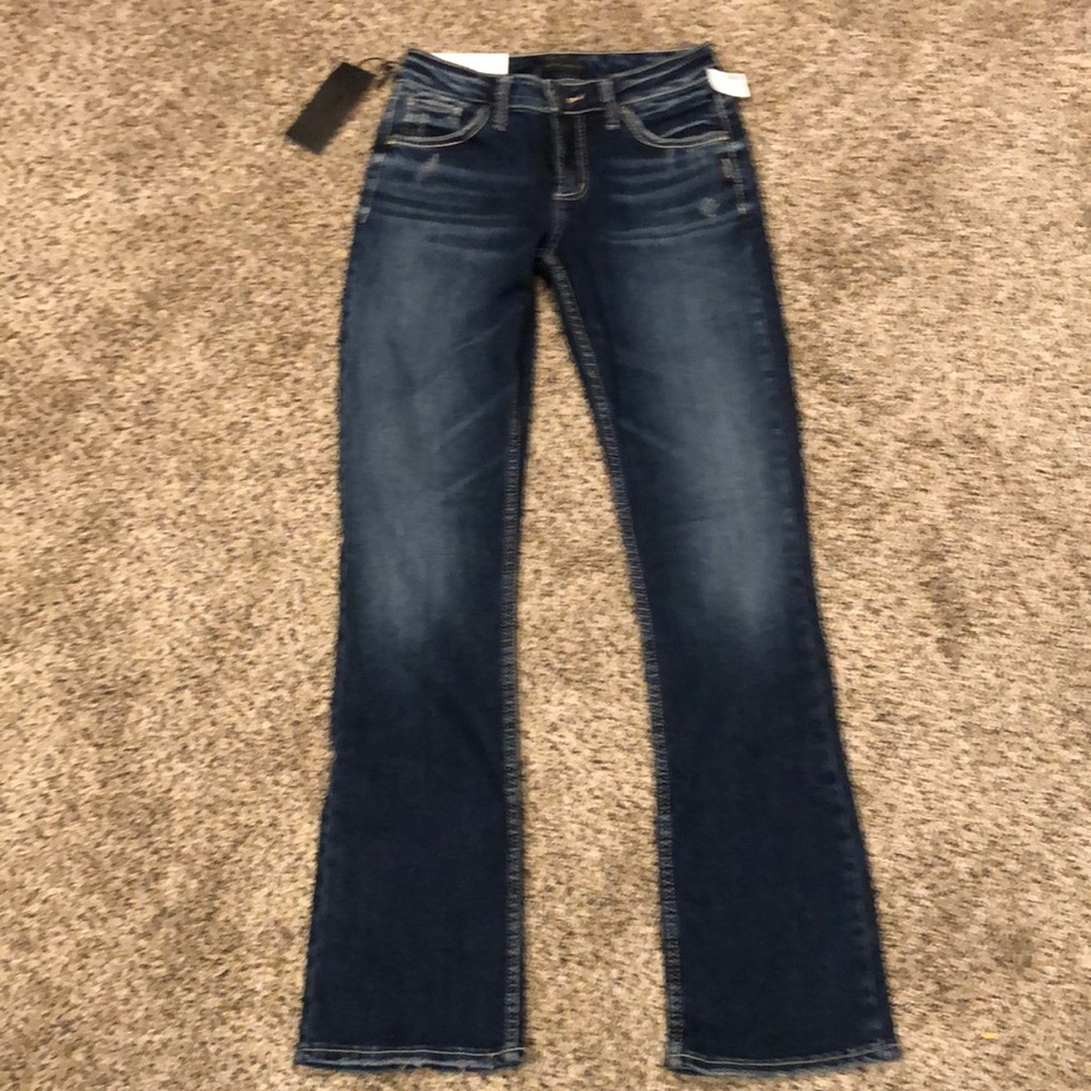 Silver Jeans Avery Slim Boot Indigo 26W/33H